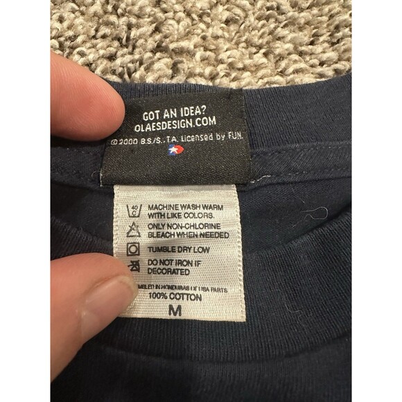 Rare Tag! 2000 Dragon Ball Z Vintage T-Shirt M Made In USA Vegeta Funimation - Picture 7 of 7